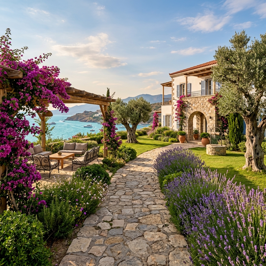 Türkiye Şartlarında Modern Villa Bahçesi
